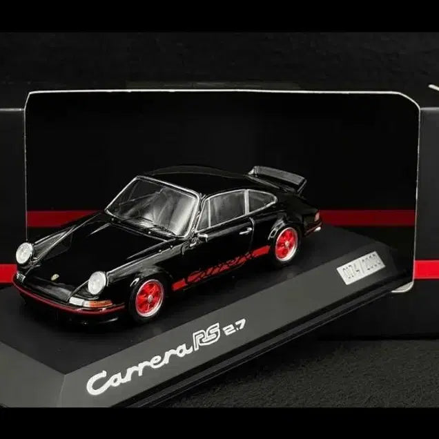 [BUNJANG] Porsche 911 Carrera RS 2.7 Diecast Model Black / 포르쉐 911 카레라 RS 2.7 다이캐스트 모델 블랙