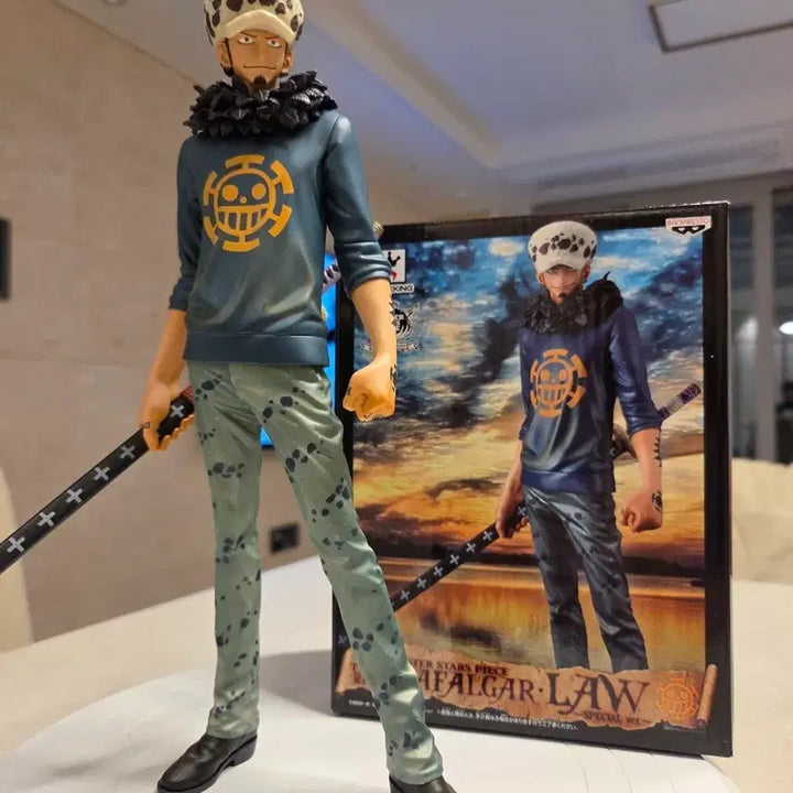 [BUNJANG] One Piece Trafalgar Law MSP Figure (No Box) / 원피스 MSP 트라팔가 로 피규어 (노박스)