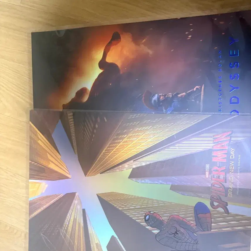 [BUNJANG] Odyssey &amp; Spider-Man CineArchive Poster Bundle Set / 오디세이 / 스파이더맨 시네아카이브 포스터 일괄