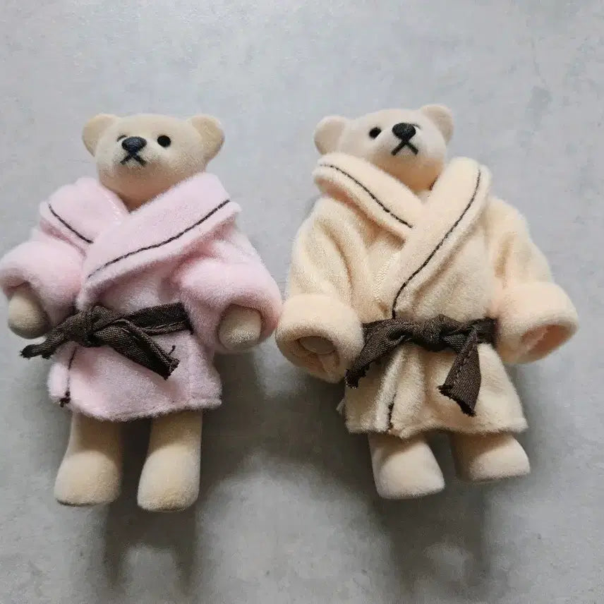 [BUNJANG] McToy Teddy Bear Bathrobe Set Bundle / 맥토이 테디베어 목욕 가운 세트 (일괄)