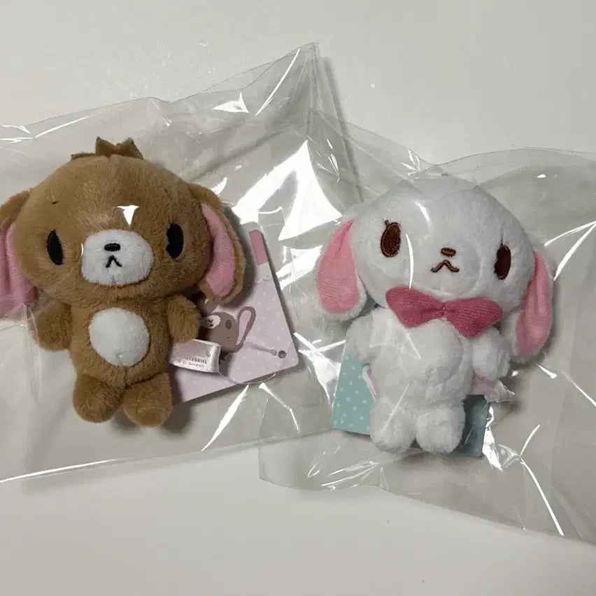 [BUNJANG] Sanrio Sugarbunnies Kurousa &amp; Shirousa Doll Bundle Set / 산리오 슈가바니즈 쿠로우사 시로우사 2종 일괄