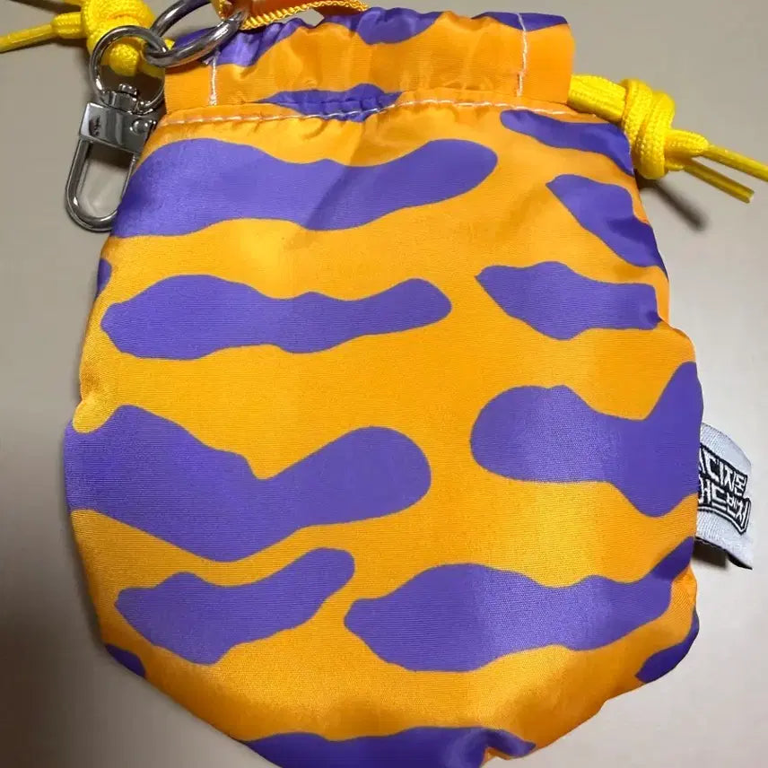 [BUNJANG] Digimon Agumon Egg Pouch Keyring / 디지몬 팝업 아구몬 알 키링 복조리 파우치