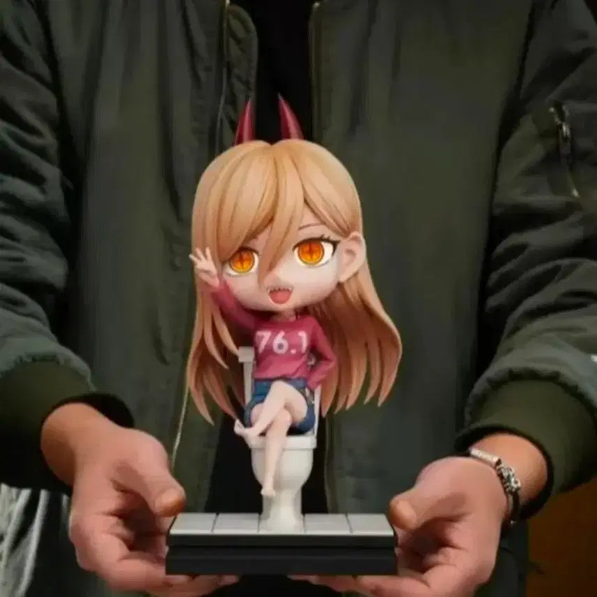 [BUNJANG] POPO STUDIO Chainsaw Man Power Resin Figure / POPO STUDIO 체인소맨 파워 레진 피규어