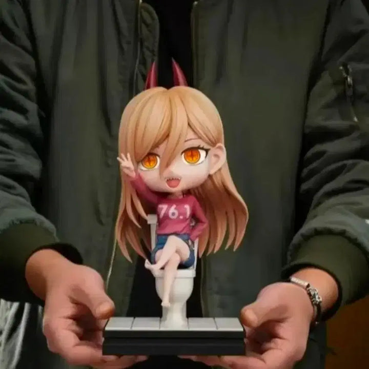 [BUNJANG] POPO STUDIO Chainsaw Man Power Resin Figure / POPO STUDIO 체인소맨 파워 레진 피규어