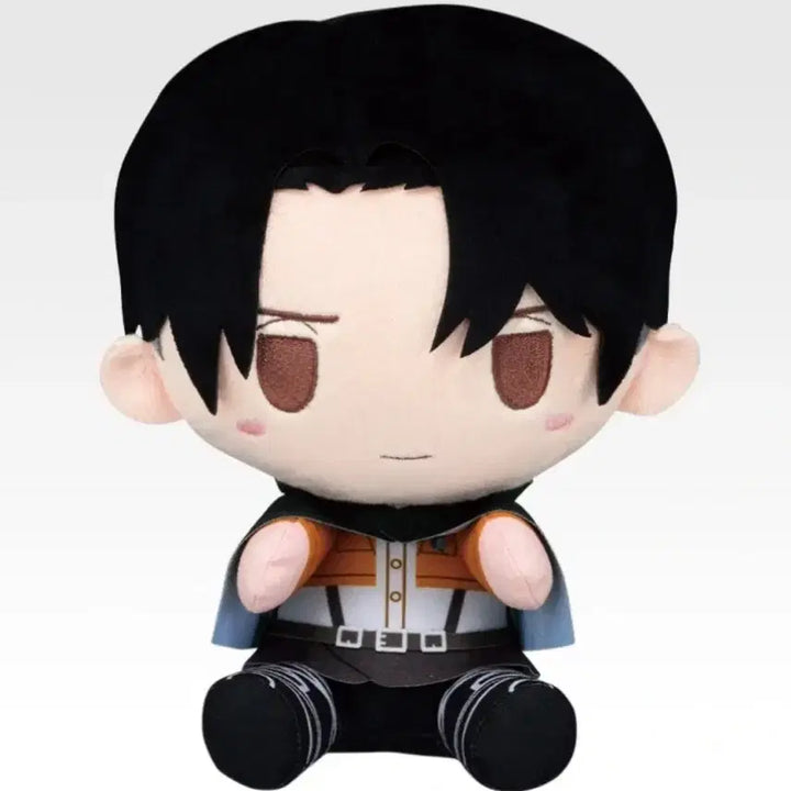 [BUNJANG] Attack on Titan Eren &amp; Levi Doll Bundle Set / 진격의 거인 라스트원 리바이 &amp; A상 에렌 인형 일괄 판매