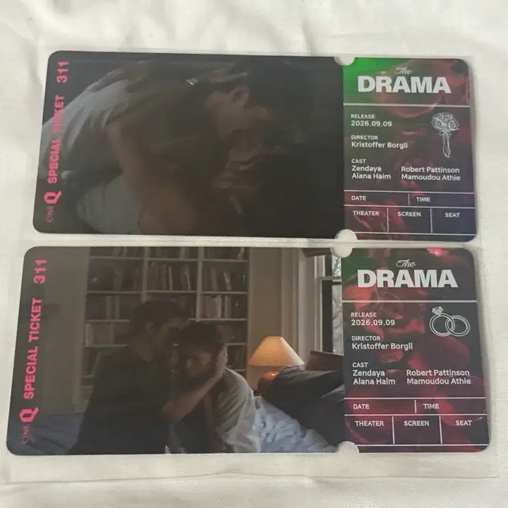 [BUNJANG] The Drama Special Ticket Set (2 Types) / 더 드라마 스페셜티켓 2종 1세트 + 포스터 2종