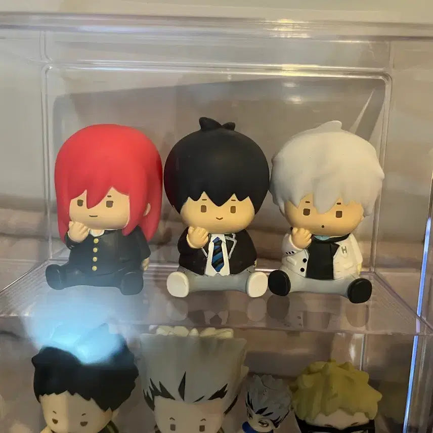 [BUNJANG] Blue Lock Chibi Chibi Sofubi Figure Set (Nagi, Isagi, Chigiri) / 블루록 챠비챠비 소프비 피규어 2 나기 이사기 치기리 일괄