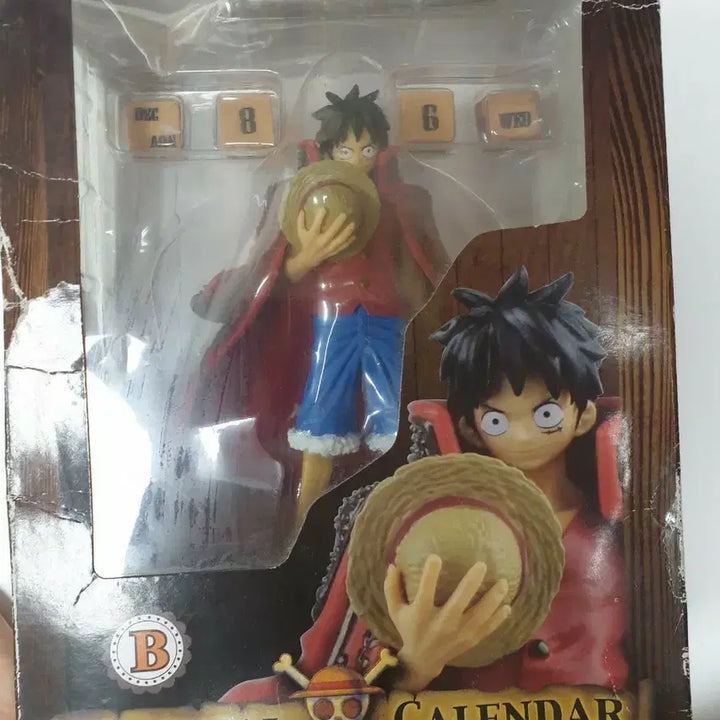 [BUNJANG] One Piece Luffy Eternal Calendar Figure / 원피스 루피 이터널 캘린더 피규어
