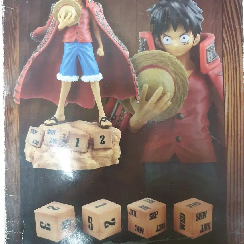 [BUNJANG] One Piece Luffy Eternal Calendar Figure / 원피스 루피 이터널 캘린더 피규어