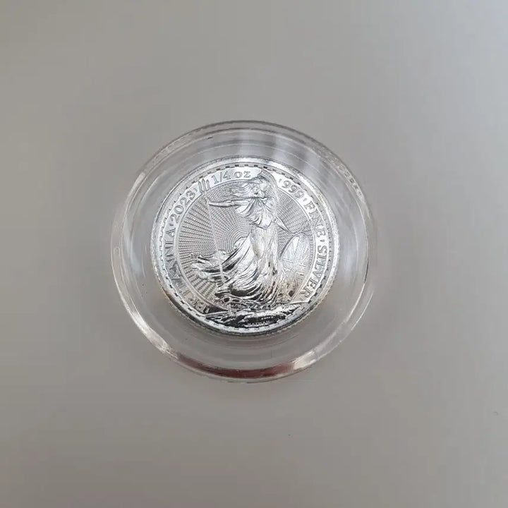 [BUNJANG] 2023 Britannia 1/4 Ounce Silver Coin / 2023 브리타니아 1/4 온스 은화