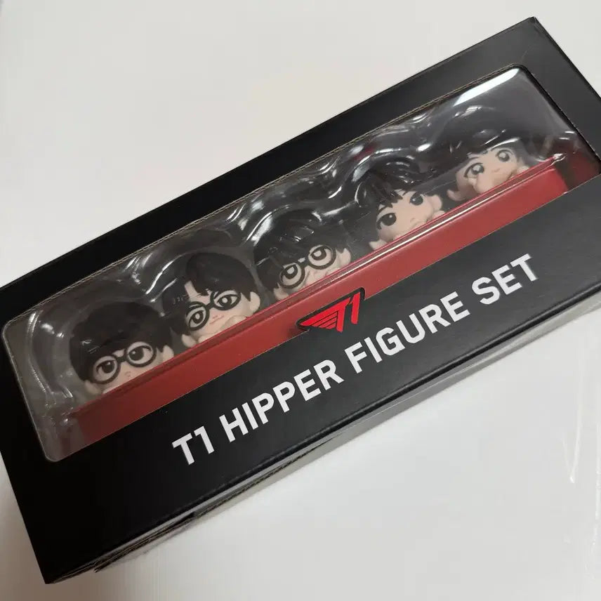 [BUNJANG] T1 Faker Figurines 5-Member Set (Pre-Renewal Version) / T1 티원 에이블리 히퍼 피규어 5인 세트 (X리뉴얼X)
