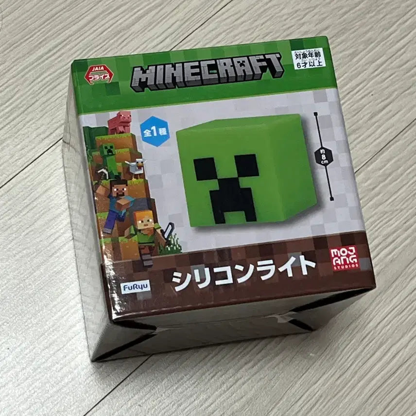 [BUNJANG] Minecraft Creeper Silicone Mood Light / 마인크래프트 후류 크리퍼 실리콘 라이트 무드등