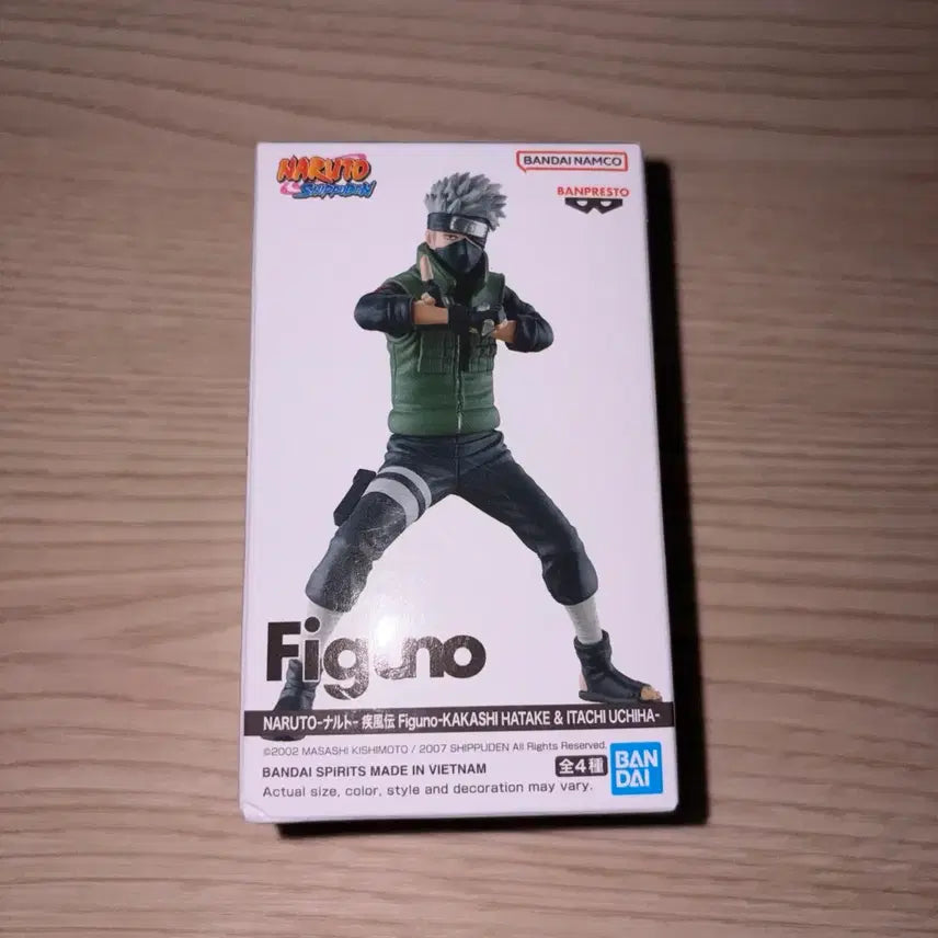 [BUNJANG] Banpresto Figuno A Version Kakashi Figure / [미개봉] 카카시 피그노 피구노 figuno 반프레스토 A버전 피규어 우즈마키 사스케 카카시 이타치 사소리 반다이 질풍전