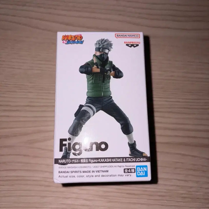 [BUNJANG] Banpresto Figuno A Version Kakashi Figure / [미개봉] 카카시 피그노 피구노 figuno 반프레스토 A버전 피규어 우즈마키 사스케 카카시 이타치 사소리 반다이 질풍전
