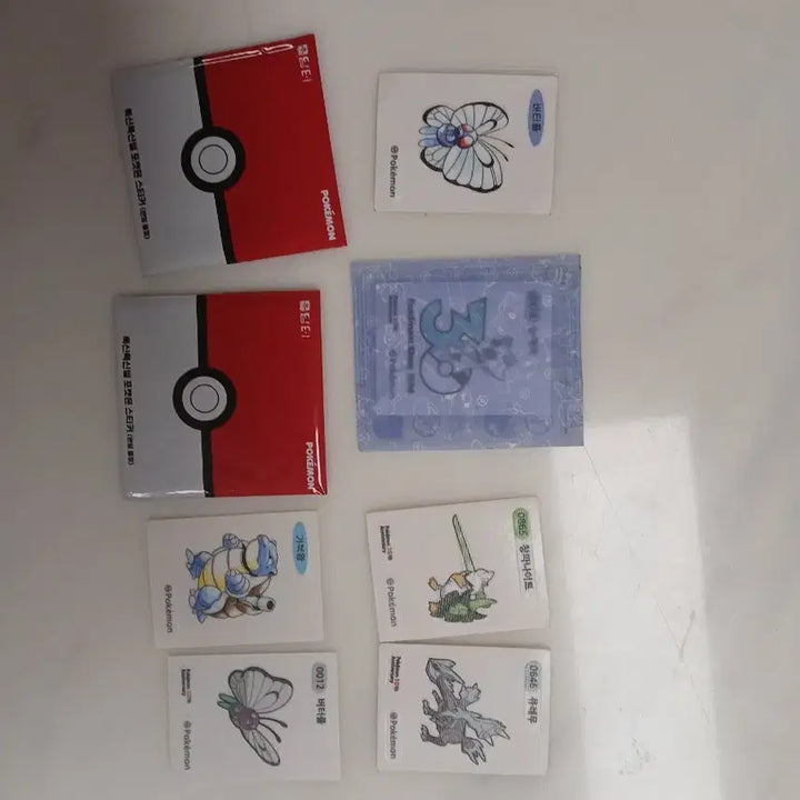 [BUNJANG] Pokemon Bread Stickers Bundle Set (8 pcs) / 포켓몬스터 띠부띠부실,폭신폭신씰 총 8장 일괄