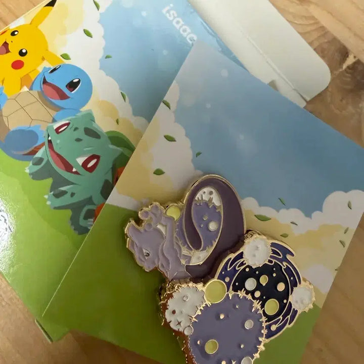 [BUNJANG] Mewtwo Pokemon Badge / 포켓몬 뮤츠 뱃지