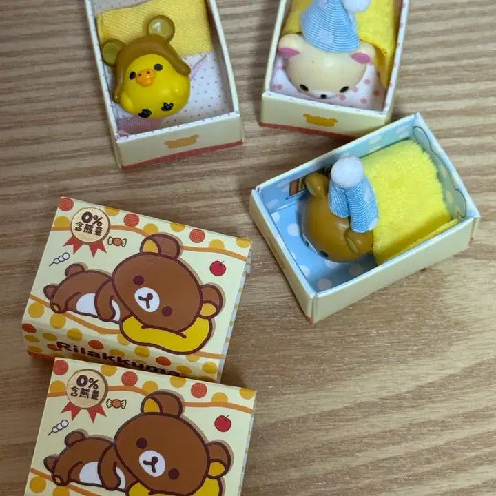 [BUNJANG] Rilakkuma Mini Room Rice Grain Figure Bundle Set / [일괄] 리락쿠마 미니룸 쌀알 랜덤 피규어