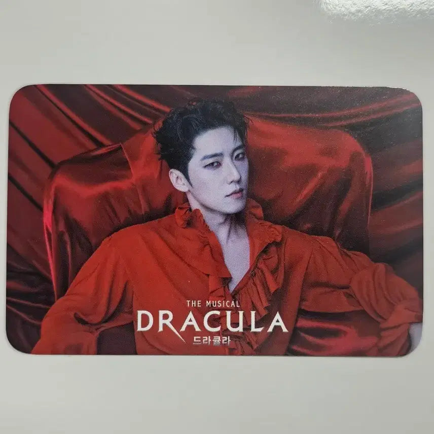 [BUNJANG] Go Eun Sung Actor Dracula Musical Photocard / 뮤지컬 드라큘라 헌혈 캠페인 고은성 배우님 포토카드 포카