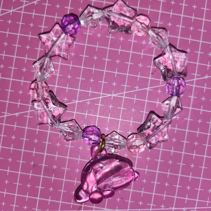 [BUNJANG] Kirby Star Charm Bracelet / 커비 팔찌 가챠 상품 2
