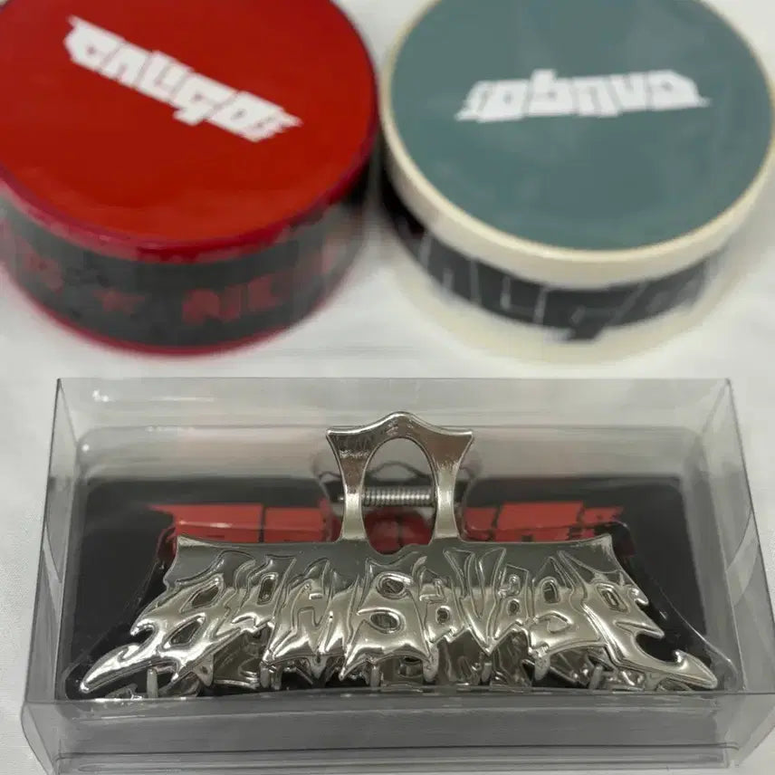 [BUNJANG] PLAVE Box Tape (2 Types) &amp; Hair Clip Bundle Set (Sealed) / [미개봉] 플레이브 박스테이프 2종 헤어집게핀 일괄 원가앙도
