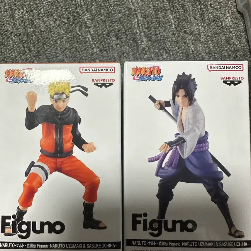 [BUNJANG] Naruto Uzumaki &amp; Sasuke Uchiha Figure 2-Set Bundle / 일괄)나루토 피규어 우즈마키 나루토 &amp; 우치하 사스케 피규노 2종 세트