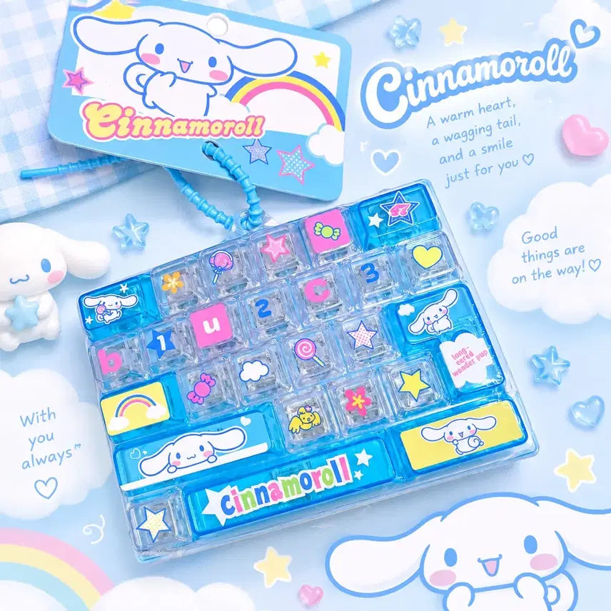 [BUNJANG] Sanrio Cinnamoroll Large Keycap / 정품 새상품 시나모롤 키보드 대형 키캡