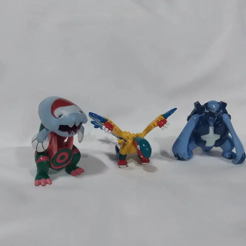 [BUNJANG] Fossil Pokémon Figures 3-Set: Cradily, Arceus, Dracovish / 화석 포켓몬 피규어 3종 세트 늑골라 아케오스 어래곤 5세대 8세대 몬코레 몬콜레