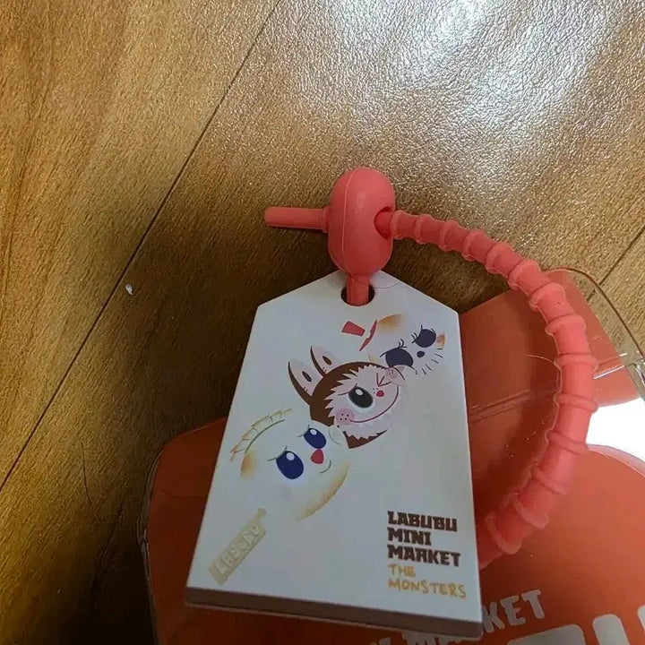 [BUNJANG] Labubu Mini Market Character Clear Pouch Bag / 라부부 미니마켓 캐릭터 투명 파우치 가방