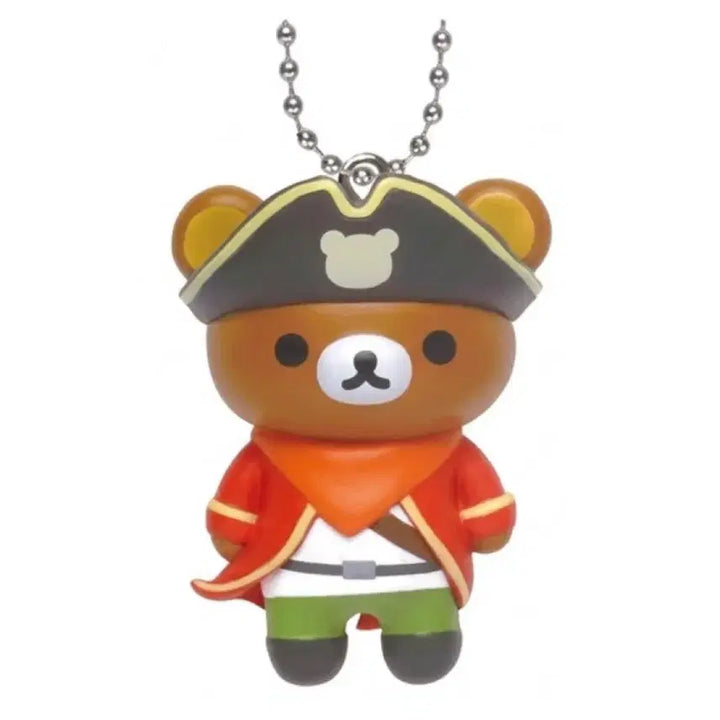 [BUNJANG] Rilakkuma Pirate Gachapon Keychain Set / 리락쿠마 키체인 가챠 리락쿠마 해적 코리락쿠마 가챠 코구마 가챠