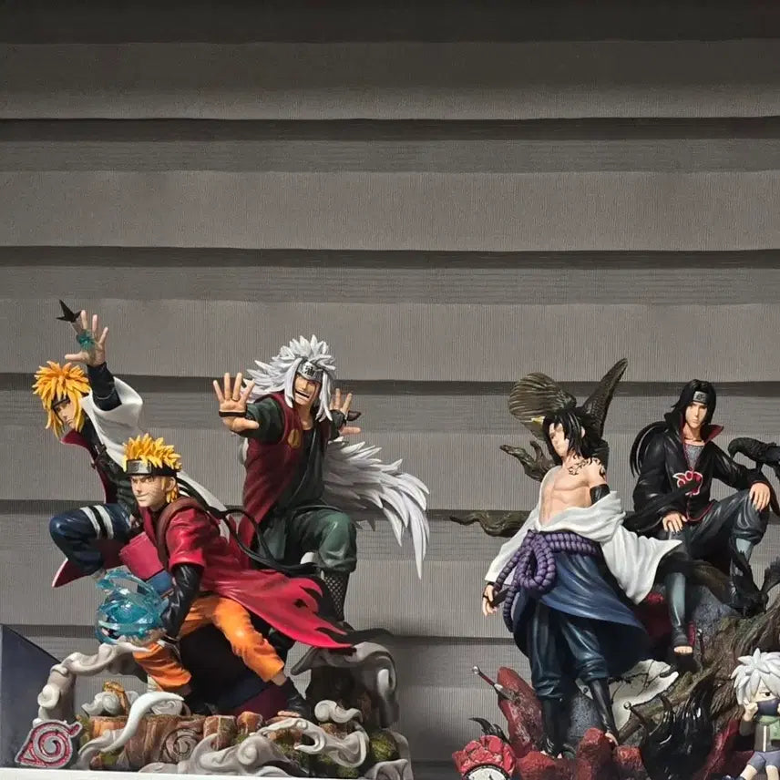[BUNJANG] CW Uchicha Itachi &amp; Sasuke Resin Figure / CW 우치하 이타치 &amp; 사스케 레진 피규어 판매