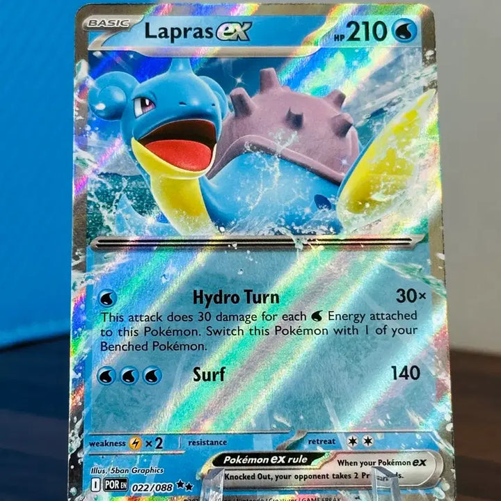 [BUNJANG] Pokemon Card Lapras EX RR English Version / 포켓몬 카드 라프라스 EX RR 영판