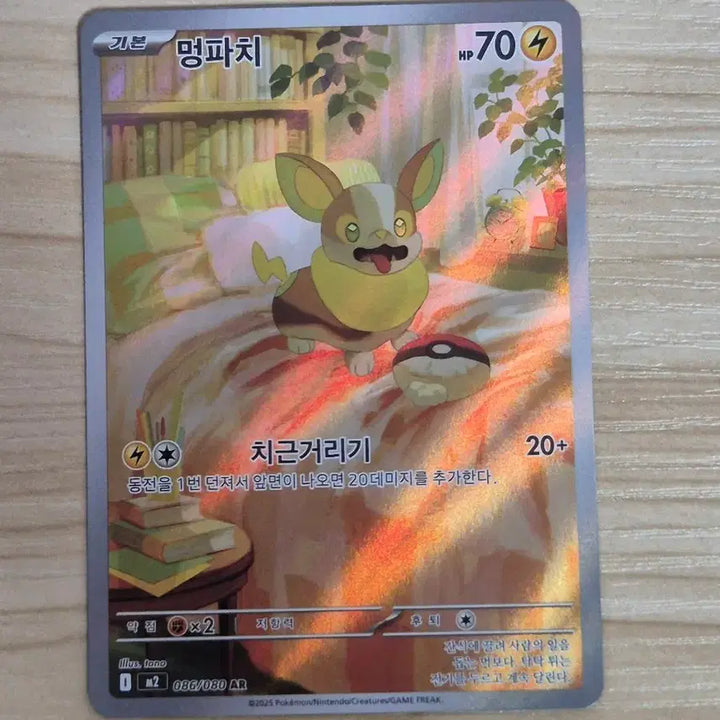 [BUNJANG] Pokemon Card Munkii AR / 자. 포켓몬카드 멍파치 AR