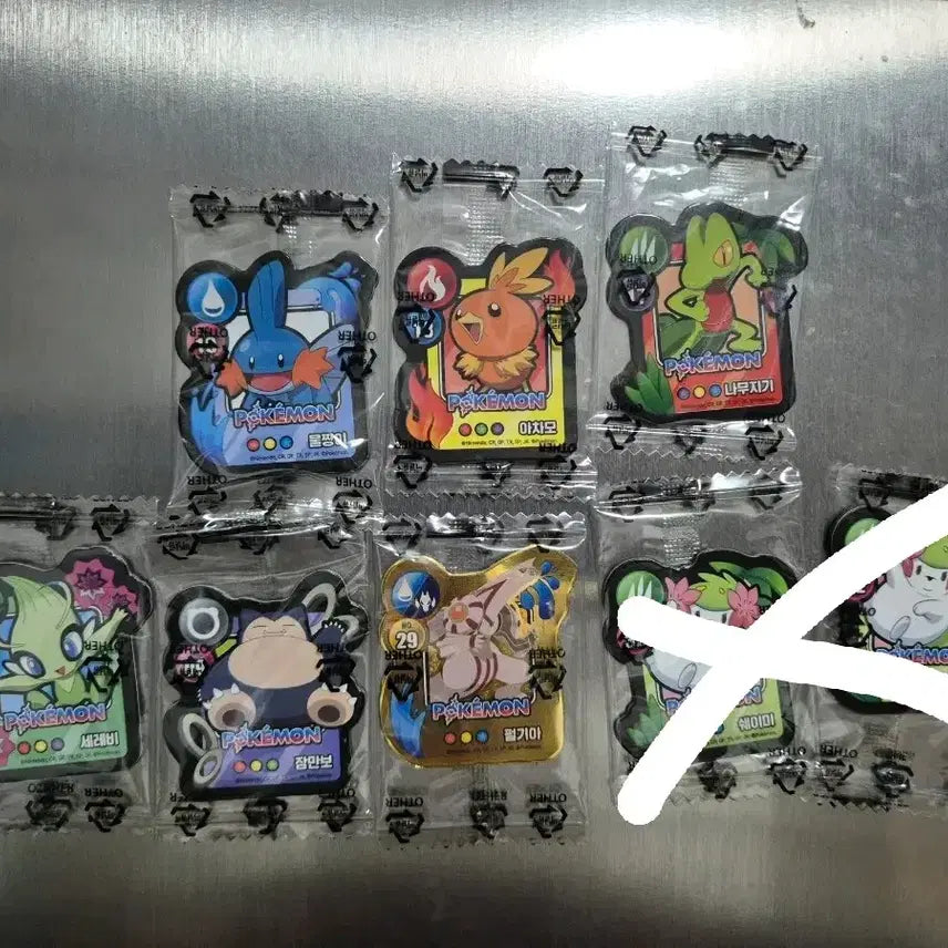 [BUNJANG] 7-Eleven Pokémon Magnet Exchange Set 1 &amp; 2 / 세븐일레븐 포켓몬 마그넷 교환 및 판매 1탄, 2탄