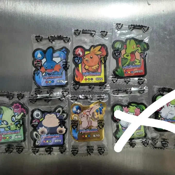 [BUNJANG] 7-Eleven Pokémon Magnet Exchange Set 1 &amp; 2 / 세븐일레븐 포켓몬 마그넷 교환 및 판매 1탄, 2탄
