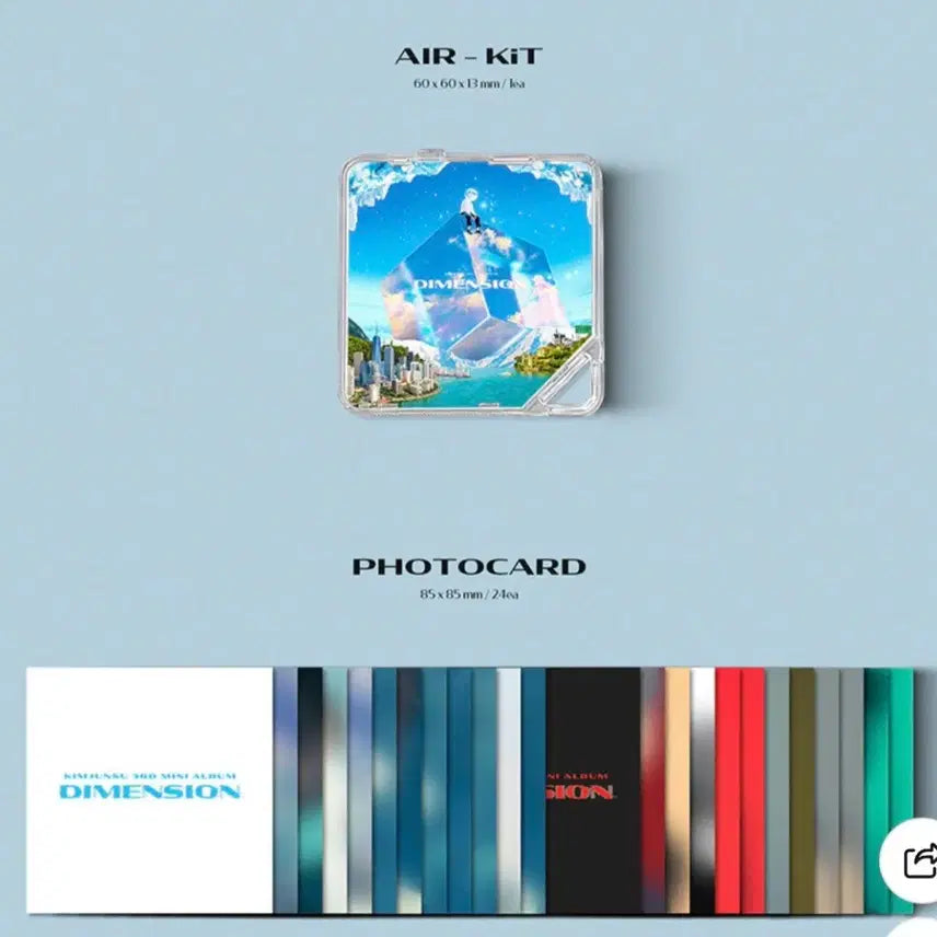 [BUNJANG] Kim Junsu Dimension KIT Album Photocard Set / 김준수 디멘션 KIT앨범 포토카드 세트