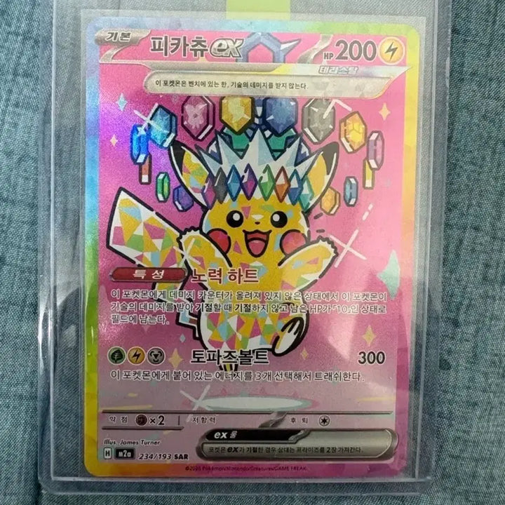 [BUNJANG] Pikachu PSA Graded Card / 피카츄 sar 등급용