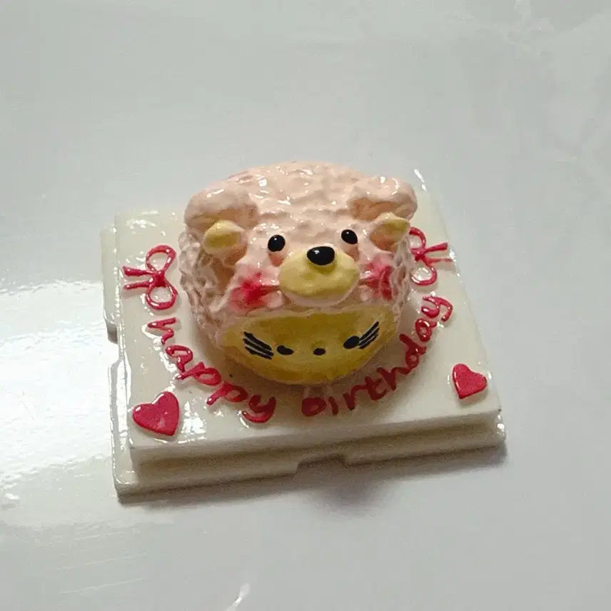 [BUNJANG] Happy Birthday Cake Miniature / 햅삐 생일케이크 미니어처