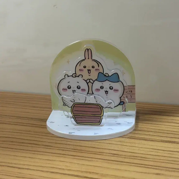 [BUNJANG] Chiikawa Diorama Acrylic Stand / 치이카와 디오라마 아크릴스탠드