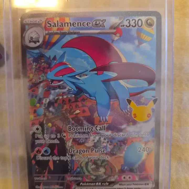 [BUNJANG] Pokemon 30th Anniversary Salamence EX SIR Card / 포켓몬 30주년 보만다 SIR 팝니다.