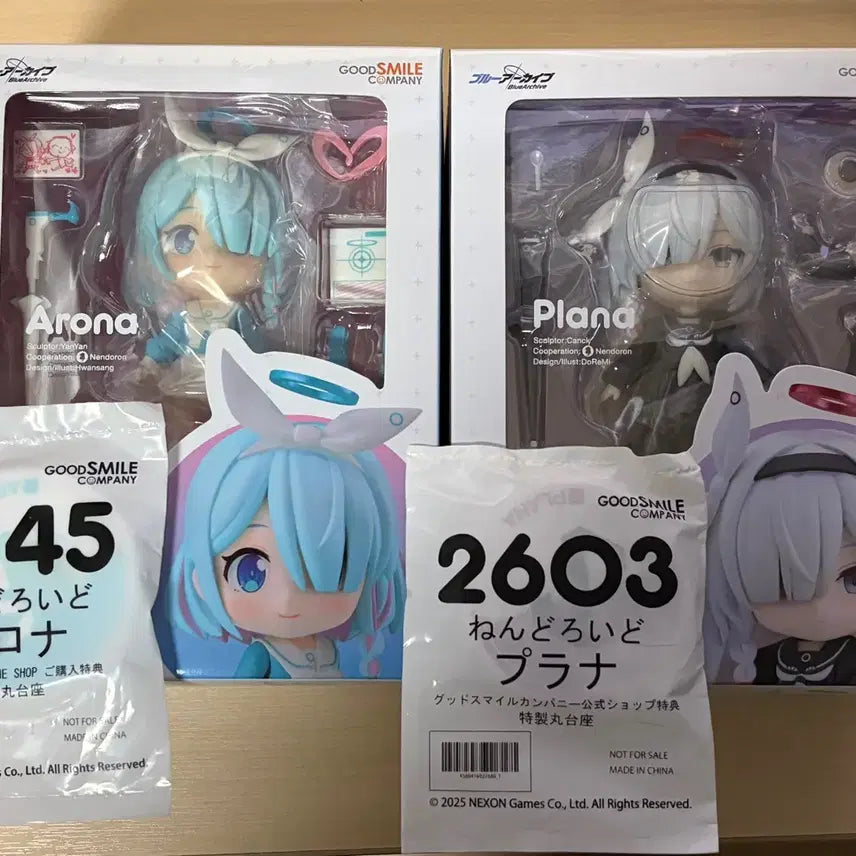 [BUNJANG] Blue Archive Arona &amp; Prana Nendoroid Set / 블루아카이브 아로나 프라나 넨도로이드 세트