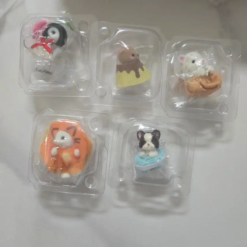[BUNJANG] Sylvanian Families Kuu Happy Sweets 5 Types Set / 실바니안 쿠지 해피스위츠5종