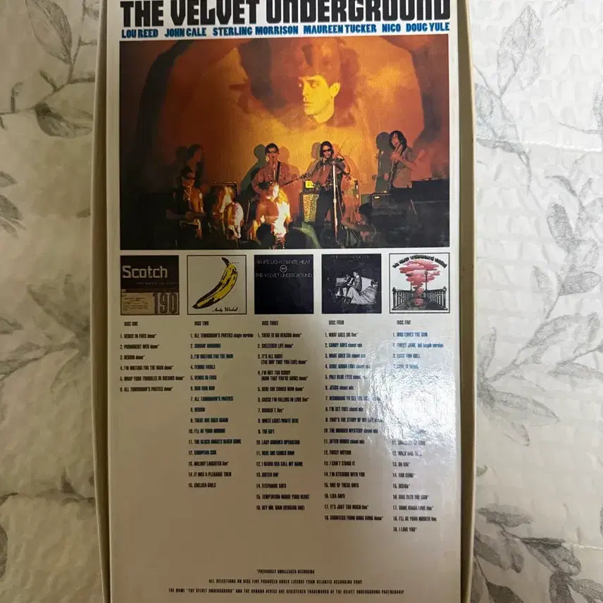 [BUNJANG] The Velvet Underground 5CD Box Set / 벨벳 언더그라운드 5CD 박스세트