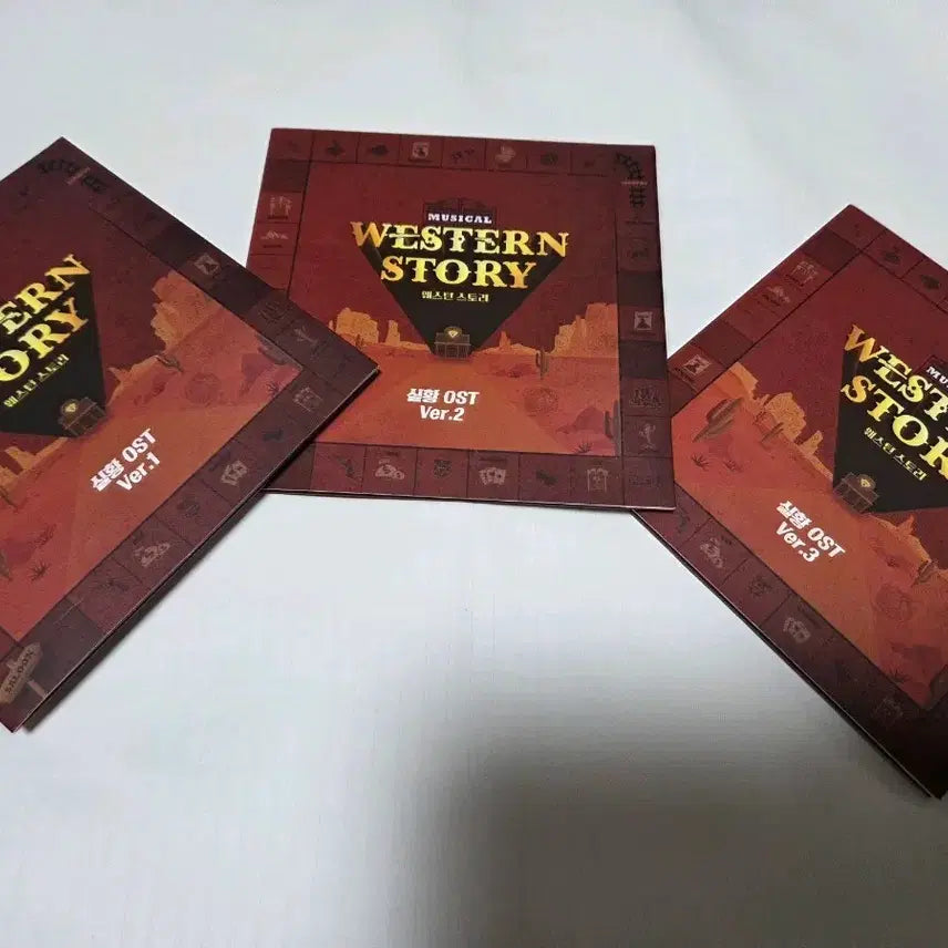 [BUNJANG] Musical Western Story Live OST Ver. 1-3 Bundle / 뮤지컬 웨스턴스토리 실황 OST Ver.1/2/3 판매