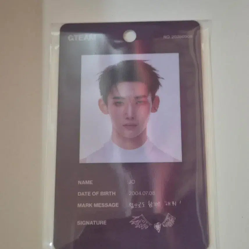 [BUNJANG]  &amp;TEAM Park in Bloom Popup Jo ID Card / 앤팀 파크온미 팝업 죠 조 아이디카드 양도