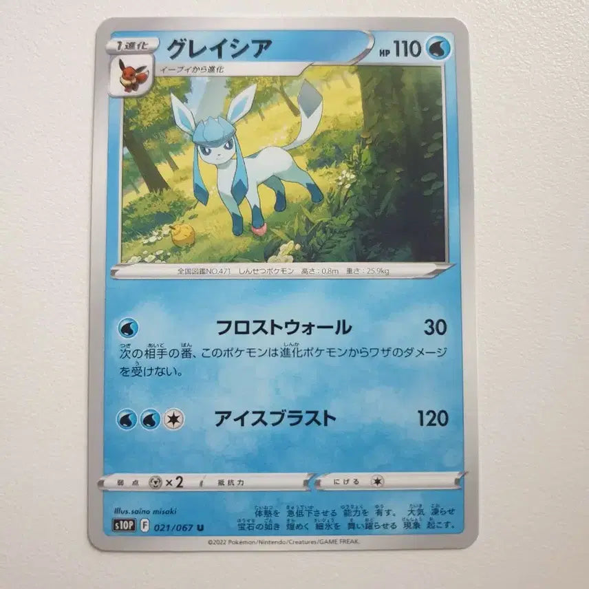 [BUNJANG] Glacia Pokemon Card (Japanese) / 일판/글레이시아 포켓몬카드