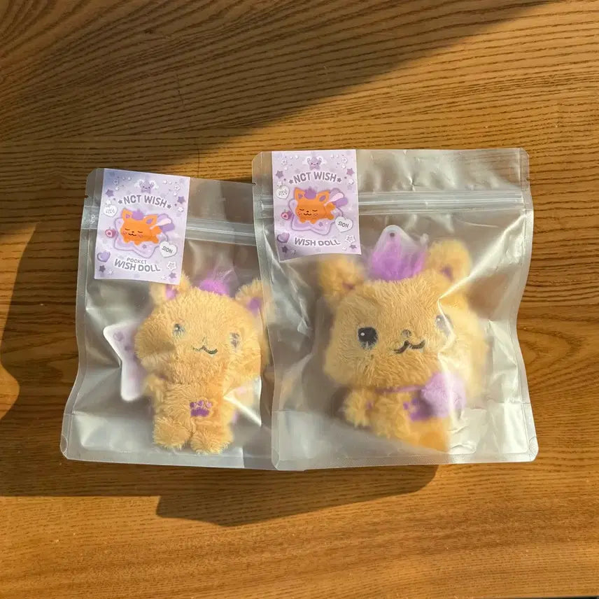 [BUNJANG] NCT WISH Sicheng Wish Doll Original &amp; Pocket Doll Bundle Set / 엔시티위시 위시돌 시오닝 오리지널&amp;포켓돌 미개봉 일괄