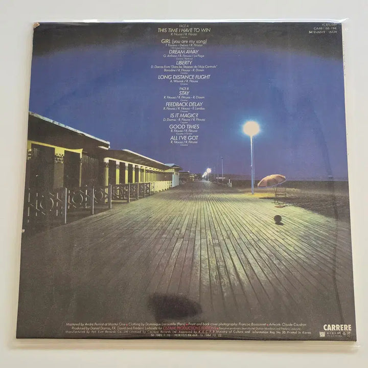 [BUNJANG] F.R. David Long Distance Flight LP / F.R. David 에프 알 데이비드 LP / Long Distance Flight/EX잔기스/가사지