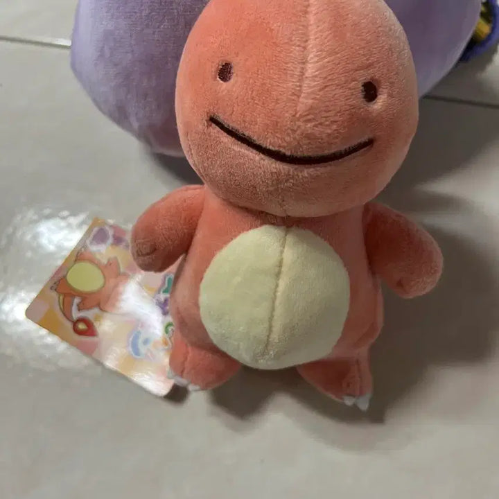 [BUNJANG] Pokemon Charmander Metamon Transform Plush Toy / 변신 메타몽 파이리 인형