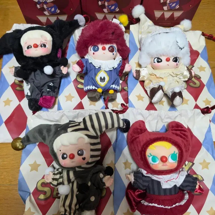 [BUNJANG] Pop Mart Why So Serious Doll Keychain Set / 팝마트 와이소시리어스 why so serious 인형 키링