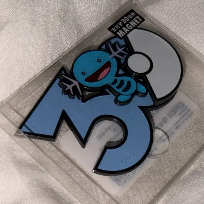 [BUNJANG] 30th Anniversary Logo Magnet / 우파 포켓몬 중포센 30주년 로고 마그넷